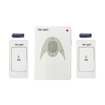 【華志PRO-WATT】P-708A 超高頻 2對1 無線數位 門鈴(電池式 居家照護/鈴聲呼叫)
