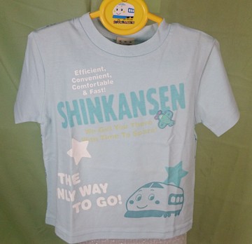 【震撼精品百貨】Shin Kan Sen 新幹線 短T 藍 星星 震撼日式精品百貨