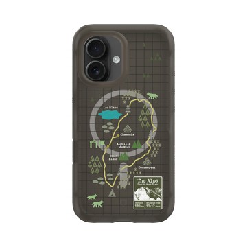 iPhone 16 AirX 本質黑 - Nature Explorers 自然探索指南 - 探索指南（夜晚的阿爾卑斯山）