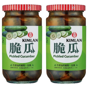 KIMLAN 金蘭 脆瓜  396g  2罐