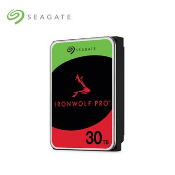 Seagate希捷那嘶狼 IronWolf Pro 30TB NAS專用硬碟（ST30000NT011）（三年資料救援）