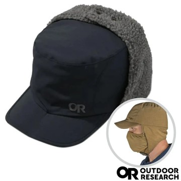 【Outdoor Research】WHITEFISH HAT 輕量透氣排汗保暖護耳帽子/283252-0001 黑