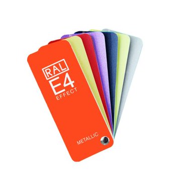德國 RAL 勞爾 EFFECT Metallic Color E4 實效E系列金屬色 /本(工業建築設計塗料用)
