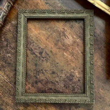 *50936-絕美法國古董畫框30x25cm