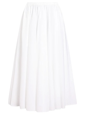 patou cotton midi skirt