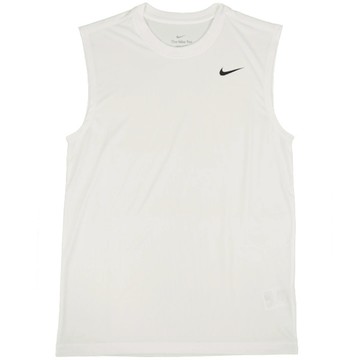 Nike Dri-FIT Legend Sleeveless T-Shirt 'White Black'