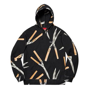 Supreme SS19 Shears Hooded Sweatshirt Black