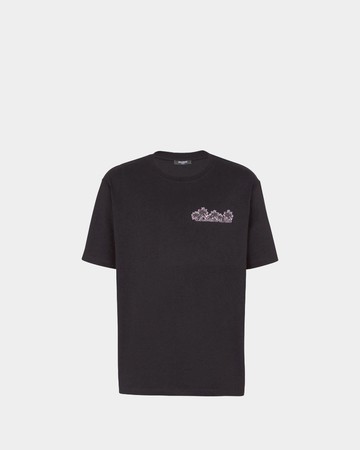 BALMAIN 小棕櫚樹標誌直筒版型 T-Shirt - XL