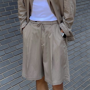 正韓奢華感日常綁繩休閒短褲 3色 YUPPIE 預購商品 0805