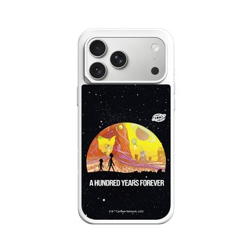 iPhone 17 Pro Max SolidX 白 - 瑞克和莫蒂 Rick and Morty - 永遠的冒險