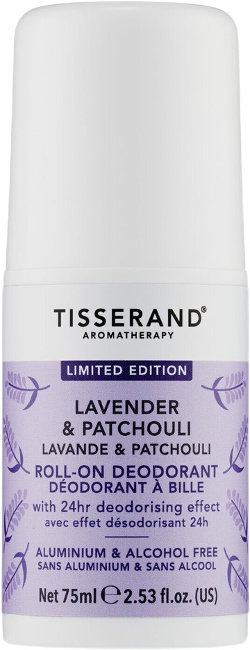 Tisserand Lavender & Patchouli Roll On Deodorant 75ml