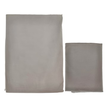 防水吸濕排汗床包式保潔墊枕套 100%聚酯纖維 Advanta高科技防水膜 台灣製  雙人加大  淺灰