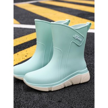 韓版雨鞋女時尚短筒雨靴低筒潮流水靴防水膠鞋防滑耐磨加絨保暖冬