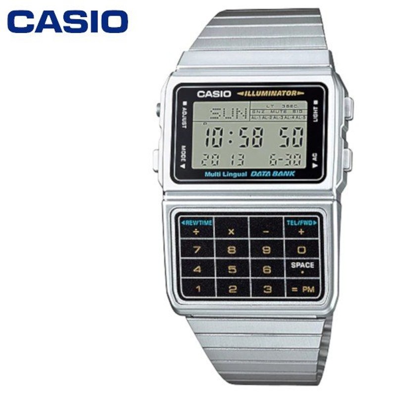 送料無料】チープカシオ データバンク DATA BANK 腕時計 CASIO DBC-611