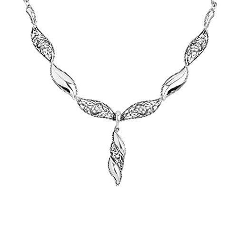 Carolyn Pollack Signature Genuine .925 Sterling Silver Filigree