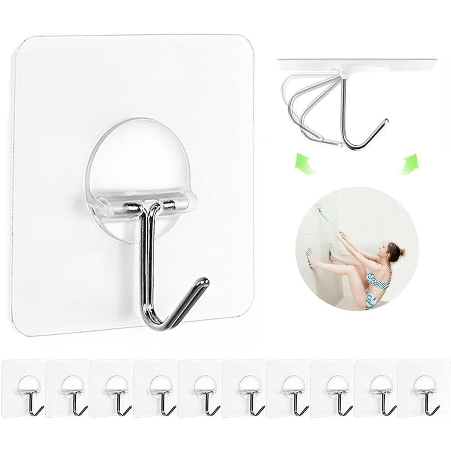 Adhesive Hooks for Hanging Heavy Duty Wall Hooks Self Adhesive To