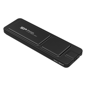 Silicon Power廣穎電通 高速外接式 SSD PX10 USB 3.2 Gen 2  1TB  黑色