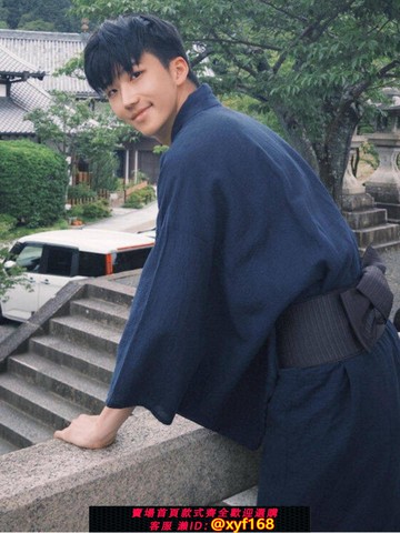 {可打統編 保固一年}日本傳統男士和服浴衣長袍武士寫真正裝和服男日式cos服裝攝影服