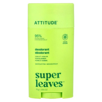ATTITUDE, Super Leaves™，淨味棒，梨和琥珀香，2.64 盎司（75 克）