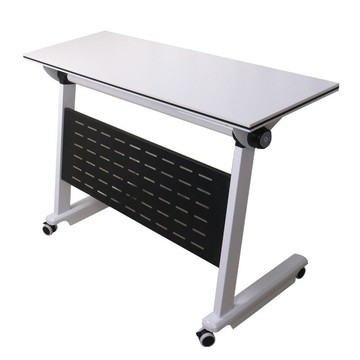 培訓桌可移動拼接學校輔導班辦公桌簡約組合課桌帶輪側翻長條桌[DD030109]