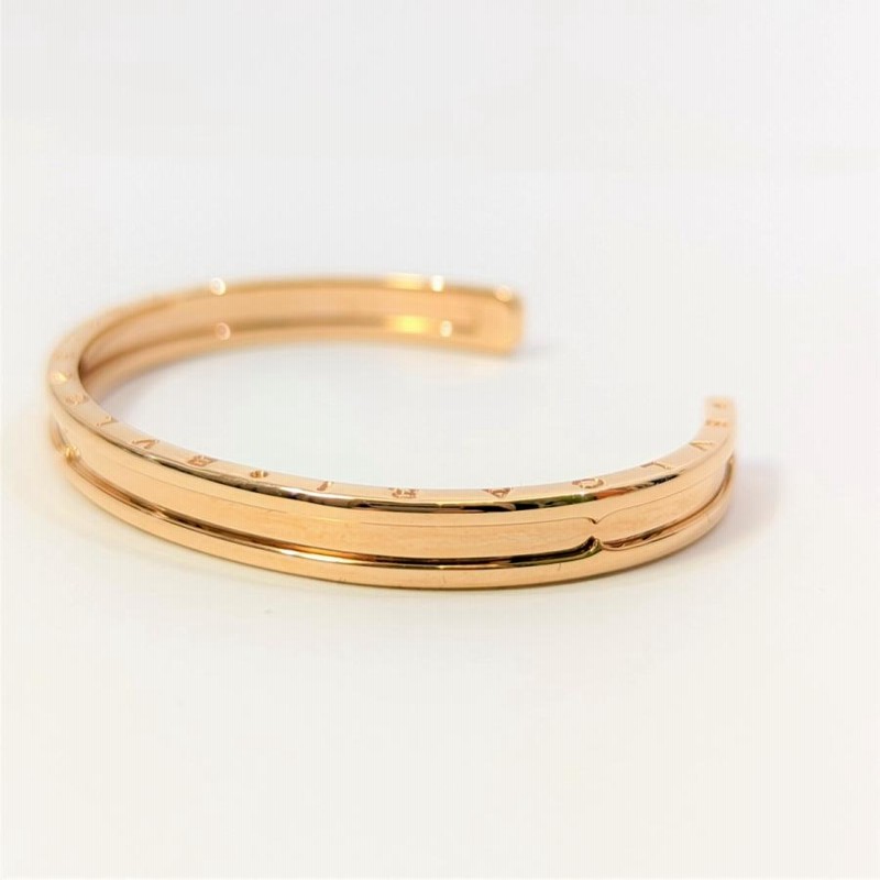 ブルガリ BVLGARI ビーゼロワン バングル ブレスレット SM 750 PG B 