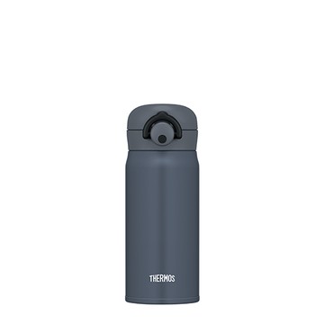 【THERMOS膳魔師】輕巧變保溫瓶_JNR-351系列_350ml_霧灰