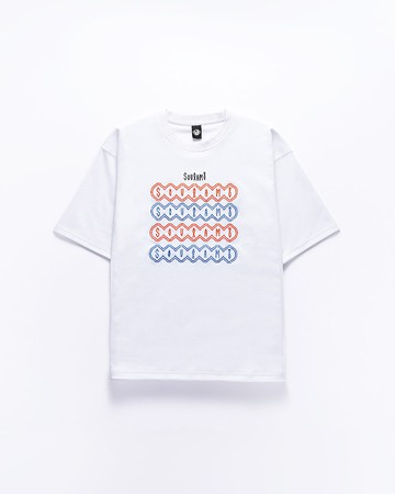 重磅棉寬版經典本質T 白