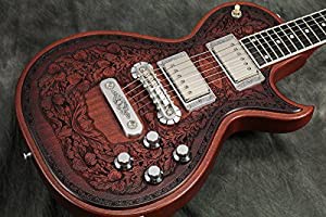 ZEMAITIS CS24SU WOOD LEAF MAHO Antique Brown エレキギター スーペリア カスタムショップシリーズ ゼマティス(中古品)