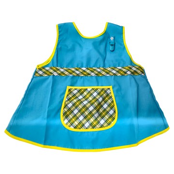 優選果漾 經典輕便圍兜 附手帕夾  清澈藍  1件