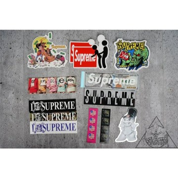 【HYDRA】Supreme 25 Sticker 貼紙 美金 Skull Snowman Stick【SUP890】