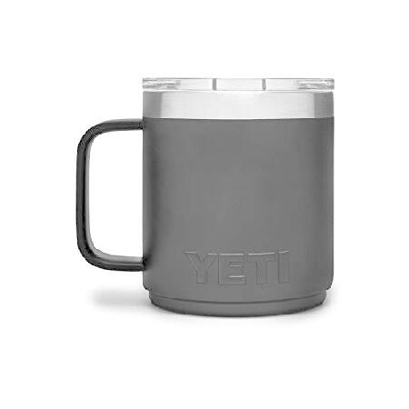 YETI Rambler oz Stackable Mug, Vacuum Insulated, Stainless Steel with MagSlider Lid, Black