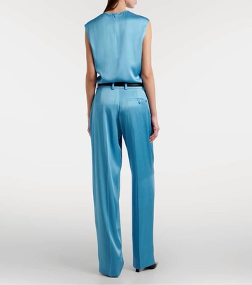 Stella McCartney Satin wide-leg pants