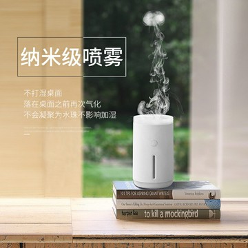 USB充電噴霧器 適用家居車上辦公室水溶精油 攜帶式加濕機 吐圈圈 氣氛燈香氛機 水母精靈加濕器 消暑加濕器 薰香