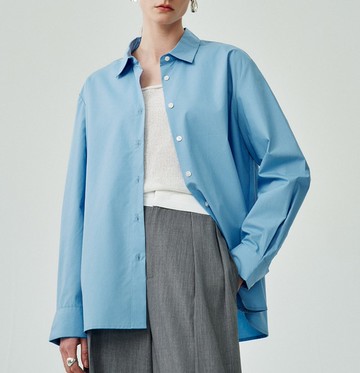 【免燙抗皺】法式簡約/減齡正肩/通勤襯衣