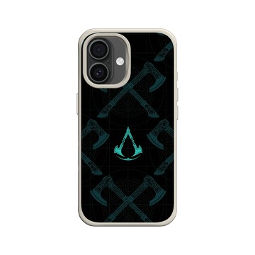 iPhone 16 SolidX 貝殼灰 - Assassin's Creed - Valhalla - Dual Axes