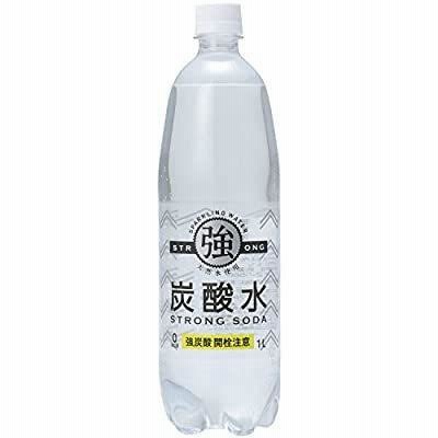 友桝飲料 強炭酸水 1000ml×15本