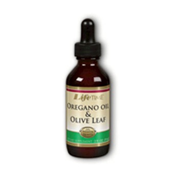 Natural Oregano Oil And Olive Leaf 2 oz by Life Time Nutritional Specialties
