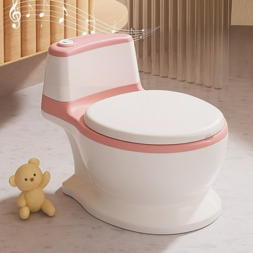 仿真小馬桶  粉色