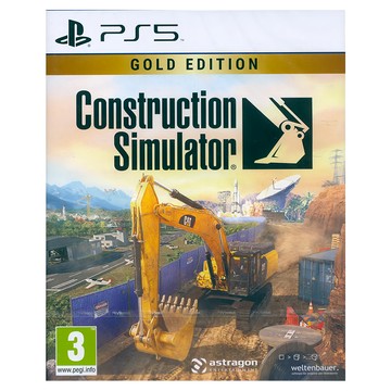 PlayStation PS5 Construction Simulator Gold Edition 模擬建築 黃金版 中英日文歐版  單一商品