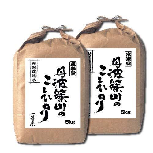 新米 お米 10kg コシヒカリ 玄米 5kg×2袋 丹波ささ山産 特別栽培米 7.5割農薬減 兵庫県 一等米 令和5年産