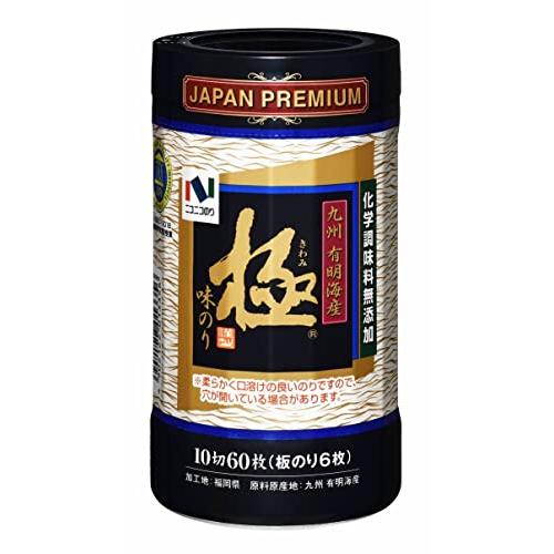 ニコニコのり 味極10切 60枚×5本