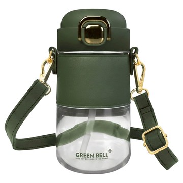 Green Bell 綠貝 Tritan輕奢太空壺  綠色  550ml  1個