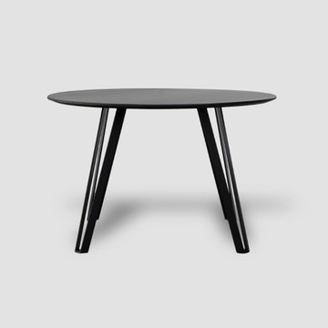 MUUBS Space 圓型餐桌 黑 120cm