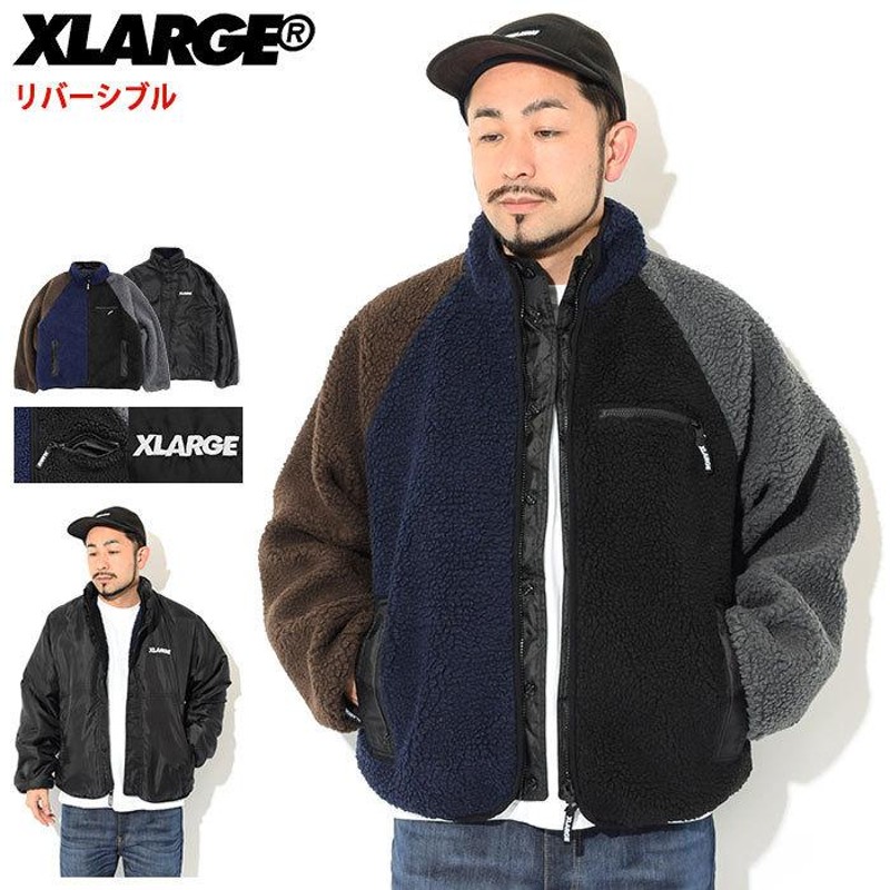 エクストララージ ジャケット X-LARGE メンズ リバーシブル ボア