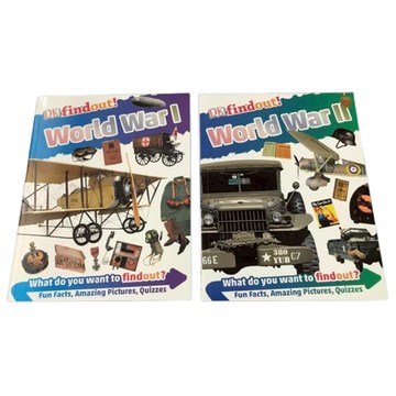 DK-Findout!系列-World War I第一次世界大戰 / World War II第二次世界大戰