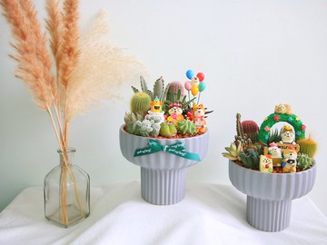 法式浪漫風盆栽 / 開幕盆栽 升遷盆栽 新居落成