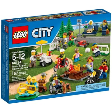 ||高雄 宅媽|樂高 積木|| LEGO“60134“有脫膠 歡樂遊園—城市系列人偶套組