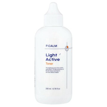 P.CALM, 輕盈/活性爽膚水，6.76 液量盎司（200 毫升）