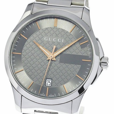 グッチ GUCCI Gタイムレス 腕時計 ステンレススチール 126.4