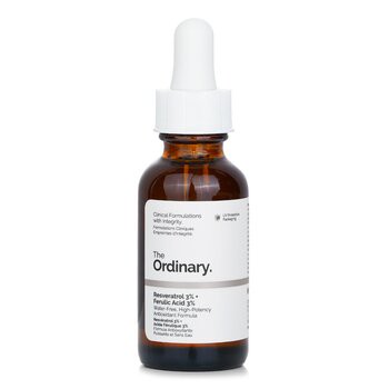 The Ordinary The Ordinary 白藜蘆醇 3% + 阿魏酸 3%精華 30ml/1oz-精華液